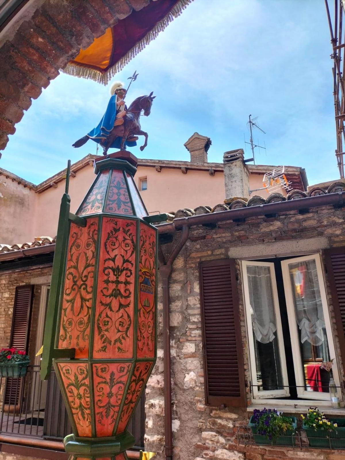 דירות גוביו Casa La Rosa מראה חיצוני תמונה