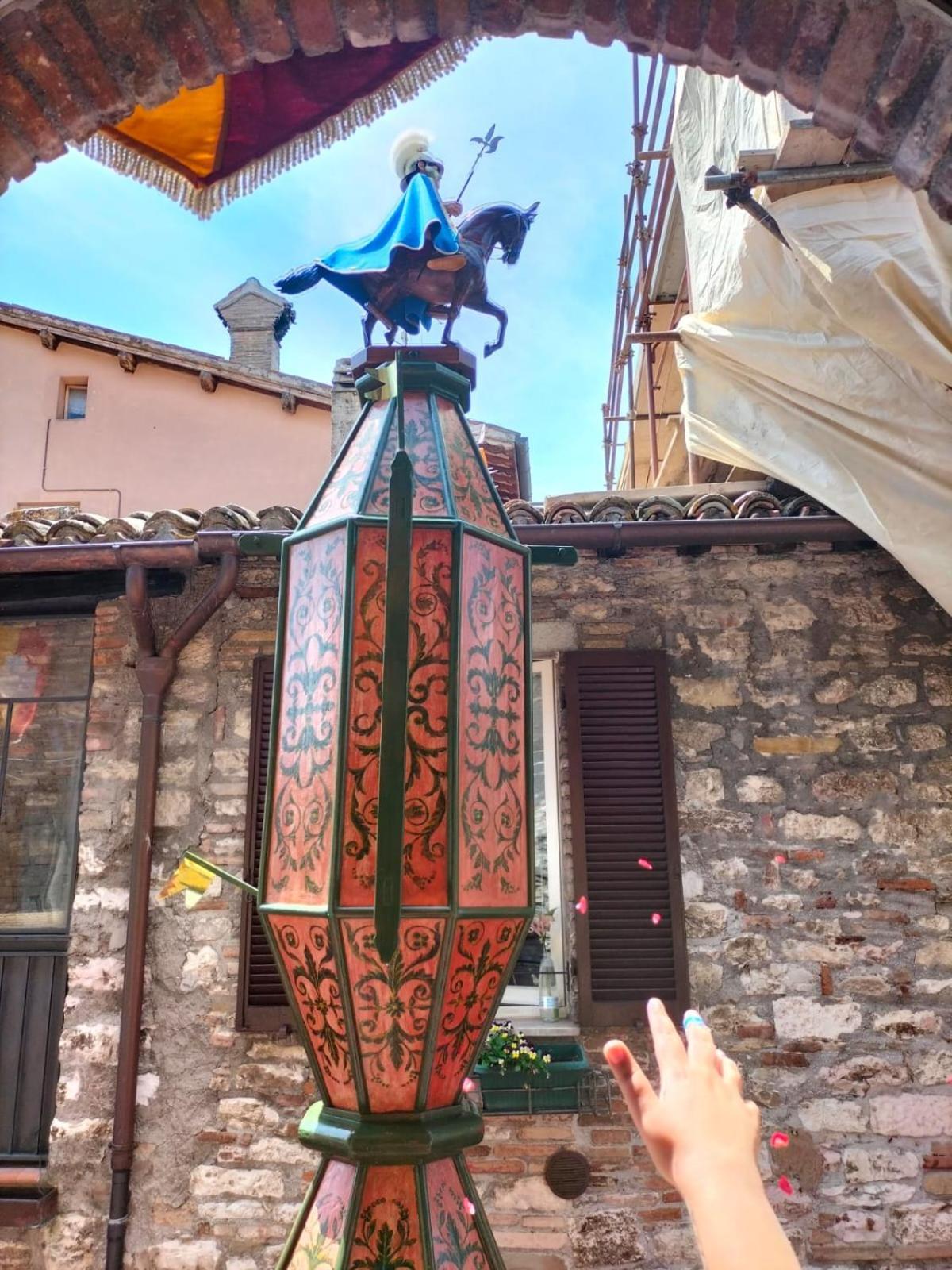 דירות גוביו Casa La Rosa מראה חיצוני תמונה